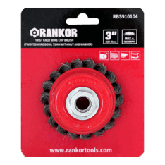 ESCOBILLA CIRCULAR TRENZADO TIPO COPA 75MM C/ARANDELA Y TUERCA (100000103) – RANKOR