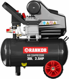 COMPRESORA DE AIRE 2.5HP 30L (RAC15003001) – RANKOR