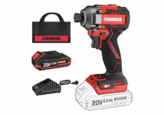 ATORNILLADOR DE IMPACTO 1/4” 20V 260NM + 1BAT 2.0AH + CARGADOR (RLIS20001) – RANKOR