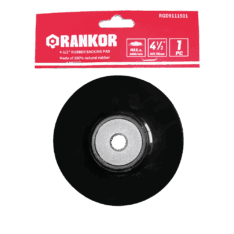 DISCO DE GOMA (ALMOHADILLA) DE RESPALDO P/AMOLADORA 4-1/2” (100000113) – RANKOR