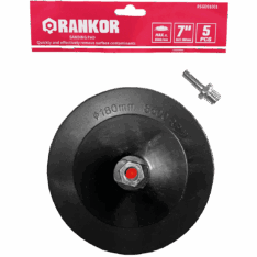 DISCO DE GOMA (ALMOHADILLA) DE LIJADO P/AMOLADORA (100000118) – RANKOR