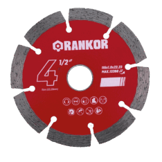 DISCO DE CORTE DIAMANTADO SEGMENTADO DE 4.1/2” (100000105) – RANKOR