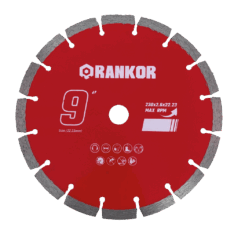 DISCO DE CORTE P/MARMOL 9” (100000110) – RANKOR