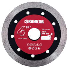 DISCO DIAMANTADO BORDE CONTINUO 4-1/2” (100000109) – RANKOR