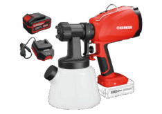 PISTOLA PULVERIZADORA 20V + 1BATERIA 2.0AH (RLSG2001) – RANKOR
